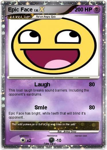 Pokemon Epic Face