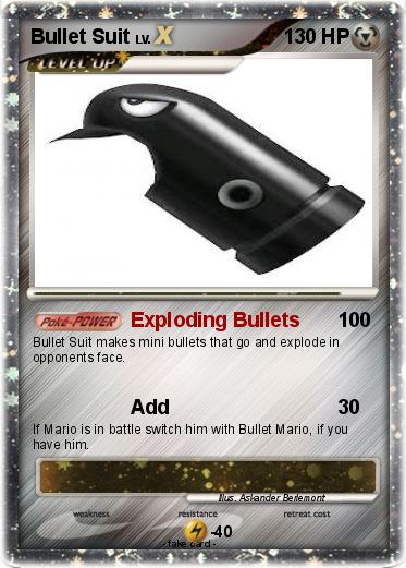 Pokemon Bullet Suit