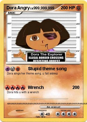 Pokemon Dora Angry