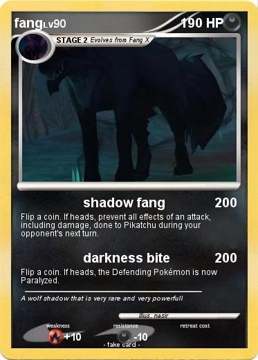 Pokemon fang