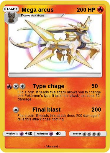 Pokemon Mega arcus