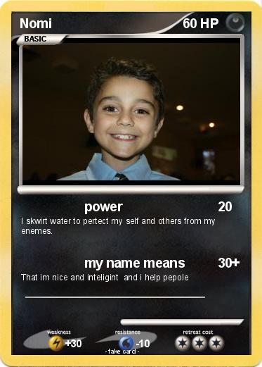 Pokemon Nomi