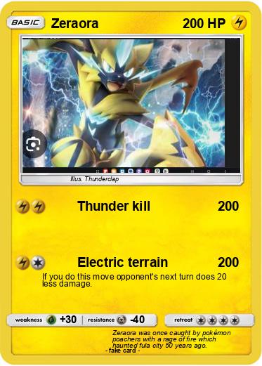 Pokemon Zeraora