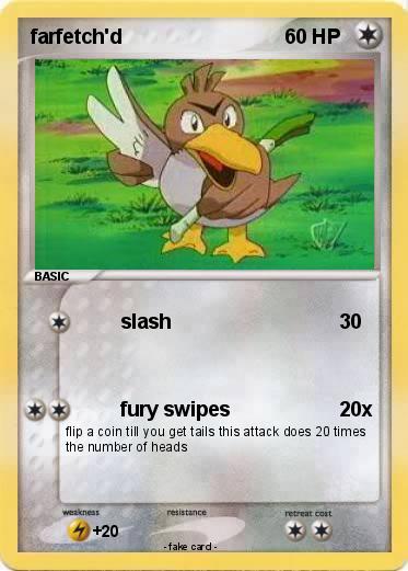 Pokemon farfetch'd