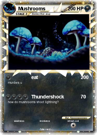 Pokemon Mushrooms