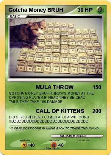 Pokemon Gotcha Money BRUH