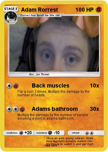Pokemon Adam Rorrest