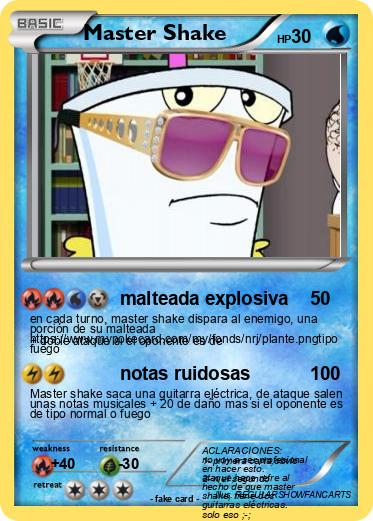 Pokemon Master Shake