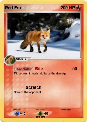 Pokemon Red Fox