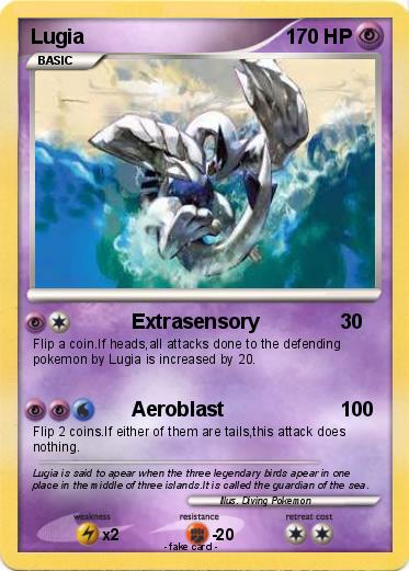 Pokemon Lugia