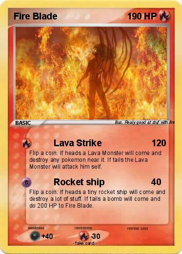 Pokemon Fire Blade