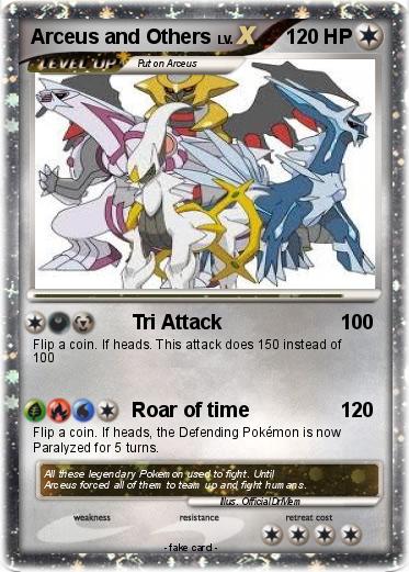 Pokemon Arceus and Others