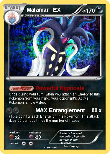 Pokemon Malamar   EX