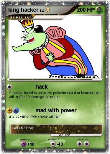 Pokemon king hacker