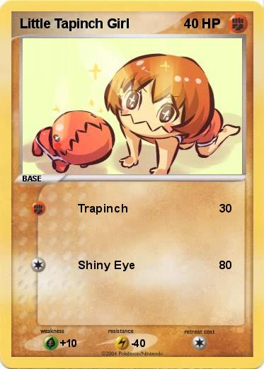 Pokemon Little Tapinch Girl