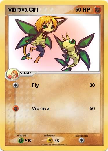 Pokemon Vibrava Girl