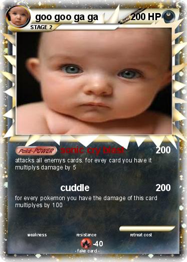 Pokemon goo goo ga ga