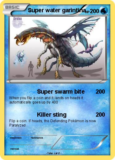 Pokemon Super water garintina