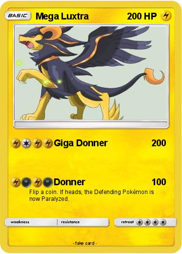 Pokemon Mega Luxtra