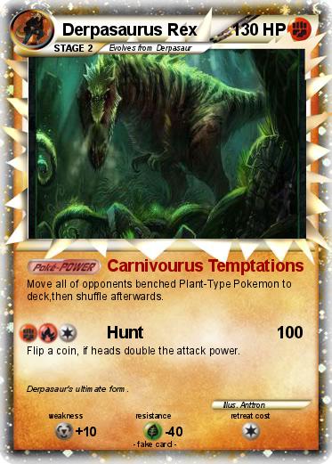 Pokemon Derpasaurus Rex