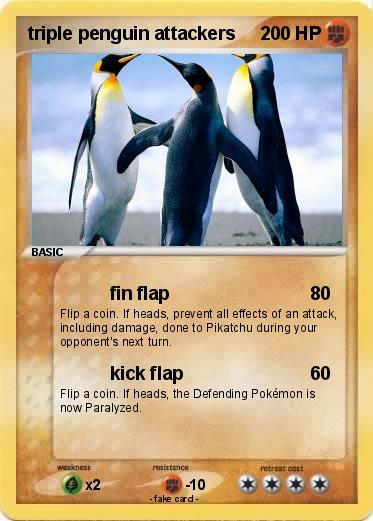 Pokemon triple penguin attackers