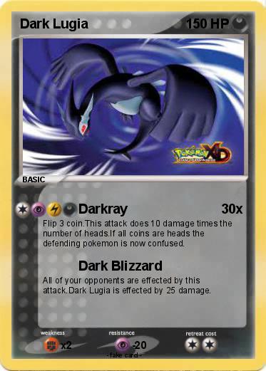 Pokemon Dark Lugia