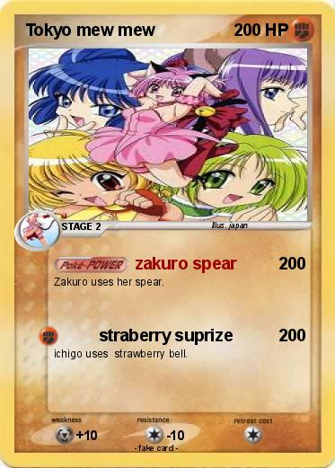 Pokemon Tokyo mew mew