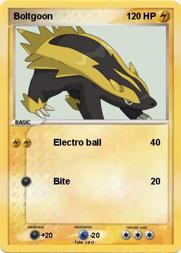 Pokemon Boltgoon