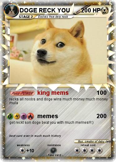 Pokemon DOGE RECK YOU