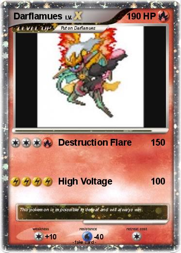 Pokemon Darflamues
