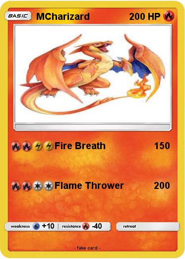 Pokemon MCharizard