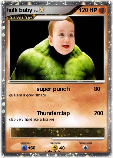 Pokemon hulk baby