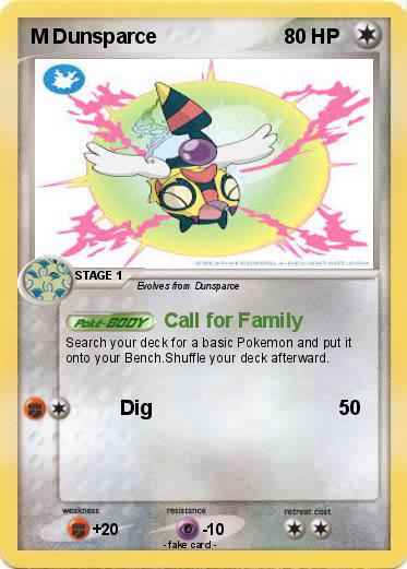 Pokemon M Dunsparce