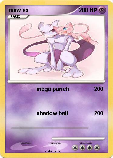 Pokemon mew ex