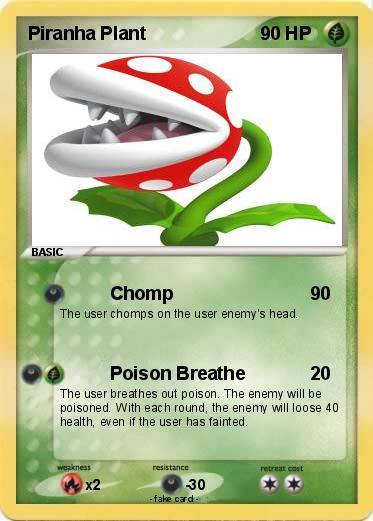Pokemon Piranha Plant
