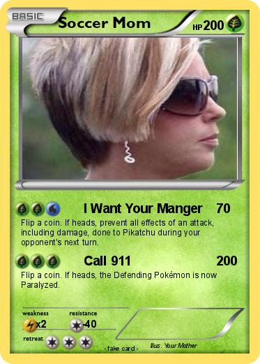 Pokemon Soccer Mom