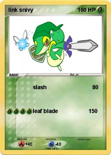 Pokemon link snivy