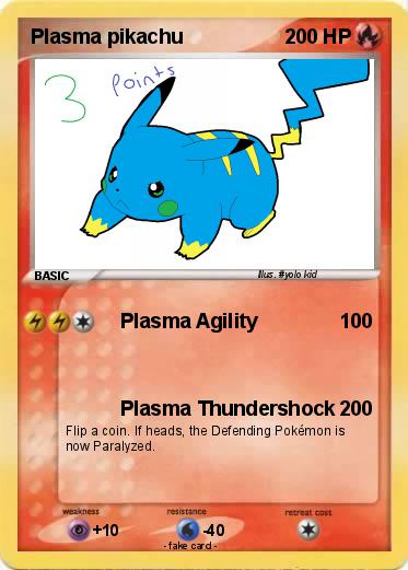 Pokemon Plasma pikachu