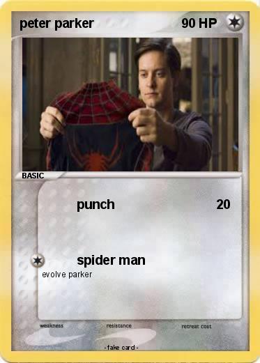 Pokemon peter parker