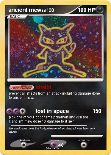 Pokemon ancient mew
