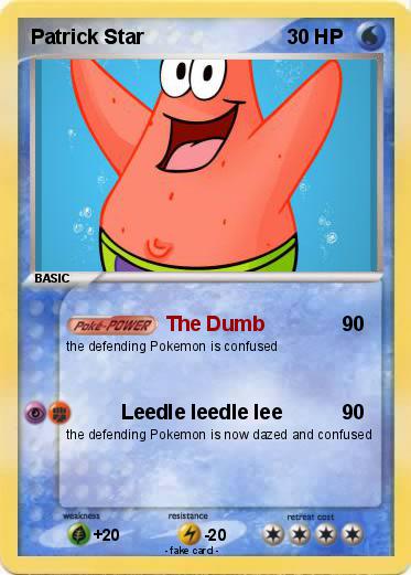 Pokemon Patrick Star