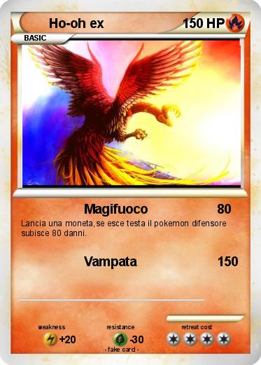 Pokemon Ho-oh ex