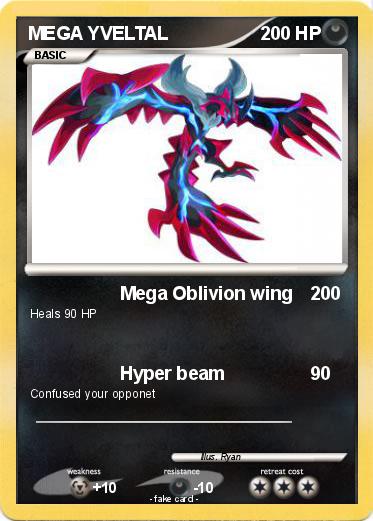 Pokemon MEGA YVELTAL