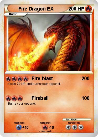 Pokemon Fire Dragon EX