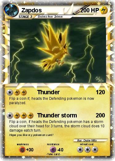 Pokemon Zapdos