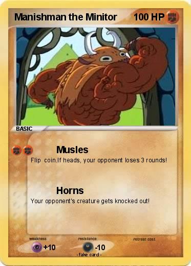 Pokemon Manishman the Minitor