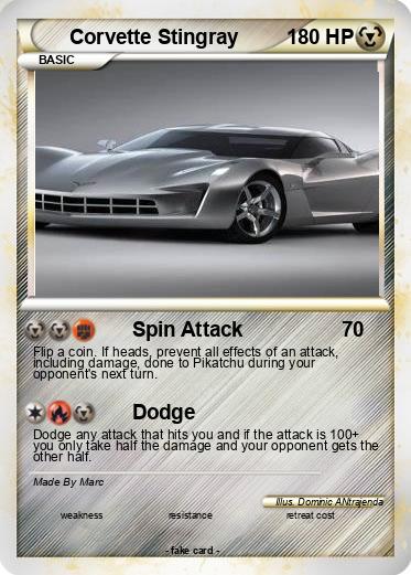 Pokemon Corvette Stingray