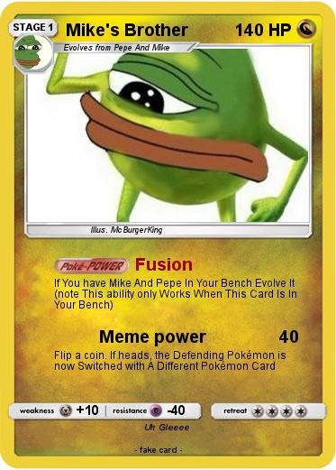 Pokemon Mike's Brother