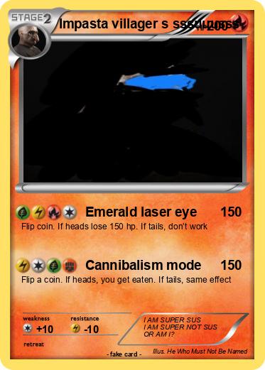 Pokemon Impasta villager s sssuuusss