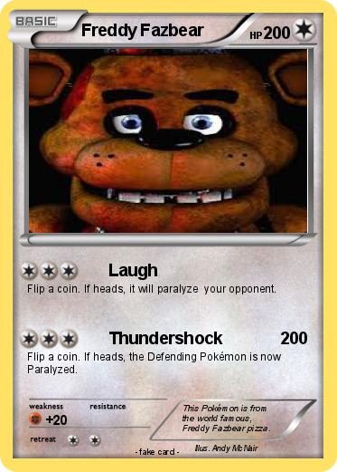 Pokemon Freddy Fazbear